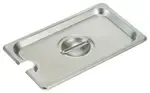 Winco SPCQ, Steam Table Pan Cover, Stainless Steel